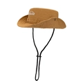 Chapeau de soleil extérieur kaki respirant avec cordon et broderie pour randonnée - M (56-58cm) / Kaki