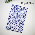 Royal blue self-adhesive rhinestone stickers for face makeup and DIY crafts decoration - Starry Sky Royal Blue Jewels