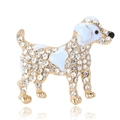 Style Chien Tacheté Bleu Clair (3)