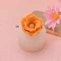 Bloem siliconen mal stijl 1 voor DIY handgemaakte zeep en geurkaarsen ambacht - Stijl 1 (1#)