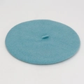 Boina de fieltro de lana azul cielo para mujer estilo vintage británico minimalista - M (56-58cm) / Azul claro