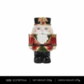 Figurine casse-noisette en resine bougeoir decoration de bureau de Noel ornement - Bougeoir Casse-Noisette / Tenue Rouge / Rouge