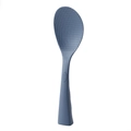 Paletta per riso in silicone blu-grigio con superficie antiaderente ed ergonomica - Blu