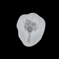 Siliconen mal voor zonnebloem en pioenroos hars met 3D bloemen textuur - 3# Doorschijnend-B51 (Rozenboeket)