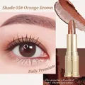Schimmernder zweifarbiger Lidschattenstift in 05 Orangenbraun mit goldener Metallhülle - 05# Orangenbraun