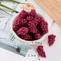 Macro shot of realistic miniature raspberry models with precise dimensions and weight detail - Fuschia