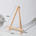 33cm height wooden jewelry display stand for ring and earring showcase - Easel Support Stand