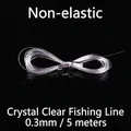 Clear non-elastic 0.3mm nylon crystal fishing wire for DIY beaded jewelry 5m roll - Crystal Fishing Line-0.3mm 5 Meters
