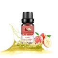 10ml pure apple essential oil in amber glass bottle with fresh red apple slices - Apple Scent