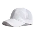 Berretto da baseball mimetico bianco con rete traspirante per la protezione solare - Regolabile / Bianco