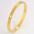 [195] Gold Striped Seven Diamonds