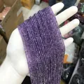 Strands of 2mm faceted natural purple amethyst beads for DIY jewelry making accessories - 22-Grade A Amethyst (Natural)