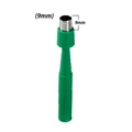 Green 9mm disposable biopsy punch tool for precise professional skin piercing - 9mm