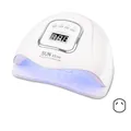 SUN X5 MAX 150W UV LED nail lamp in white color with professional AU plug adapter - SUN X5 Max White-AU Plug