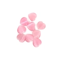 Set of nine pink heart-shaped cat's eye stone beads for jewelry making projects - Pink Cat's Eye