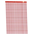 Tenda a frange con cuori rossi per decorazioni di matrimoni e feste di San Valentino romantico - Rosso