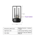 Model C Aluminum Ring Touch Black