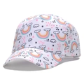 Casquette de baseball pour enfants blanche avec imprimés arc-en-ciel et étoiles - Étoile Arc-en-ciel Blanc