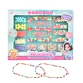 DIY jewelry design kit with colorful assorted beads and handmade bracelets for kids - FB601: Jewelry Design Kit