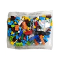 DIY game machine building blocks in assorted colors including red blue and yellow - 200pcs