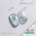 Fast-drying nail watercolor ink in N.05 light blue and white marble smoke effect - 05# (Gilding)