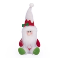 Christmas plush gnome candy jar with long pointed hat and white beard decoration - Small Santa Claus Balloon