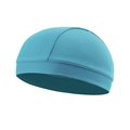 Berretto da ciclismo in mesh blu traspirante per corsa e sport all'aperto sottocasco - Verde petrolio