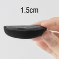 Dicke 1,5 cm schwarze runde Make-up-Quaste mit dichter Textur für makellosen Auftrag - Schwarze Ananas-Puderquaste-1Stk