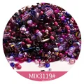 Miyuki glass seed beads mix in purple and wine red tones for DIY jewelry making - Mixed Shapes Style (Mix3119) / 10g approx 500 beads / Purple Series