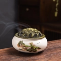 White Porcelain Mountain Landscape (With Fireproof Cotton)