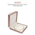 Scatola ottagonale in velluto oro rosa per collane di perle misura 19x19x4,5cm - Scatola collana perla / Oro rosa