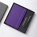 A5 Notebook + Pen + Refill Gift Set Purple
