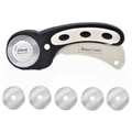 1 Handle + 5 Blades Black