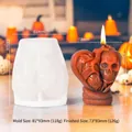 Mechanisches Herz-Schädel-Silikonform für Halloween Duftkerzen und Handwerk - Mechanisches Herz D