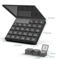 30 Grids Translucent Black