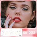 Cute freckles and star moon rainbow face tattoo stickers for creative makeup BE-003 - Freckle Star Moon Cloud Rainbow Style (BE-003)