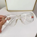 Gafas de protección transparentes con protección UV 400 y montura clara resistente a golpes - Montura Transparente y Lentes Transparentes