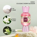 Pink candy-shaped cherry blossom fragrance mist with cream, peony, and vanilla notes - CD024 CHERRY BLOSSOM/200ml