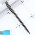 Elegant gunmetal grey metal business ballpoint pen with minimalist clip design - Cross Style Gunmetal