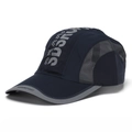 Quick-dry navy blue and grey mesh baseball cap for outdoor sports and sun protection - Dark Blue Sport Style (A4)