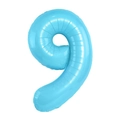 Número 9 Azul Caramelo