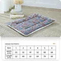 Thick warm pet sleeping mat with brown footprints pattern in six various sizes - 32*25cm (Within 1.5kg) / Brown Paw Print Mat