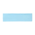 Elastic yoga headband in light blue color for sports fitness and sweat absorption - Light Blue