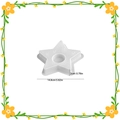 Star shaped silicone resin mold for DIY candle holders measuring 14.8cm diameter - Pentagram Candlestick Style A01