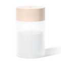 Minimalistischer tragbarer USB Luftbefeuchter mit rosa Deckel und weißem Gehäuse - Rosa