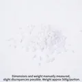 Approx 500g pack of translucent white PVC artificial rice grains for DIY crafts - 500.00g / White