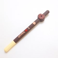 Creative chocolate biscuit themed silicone gel pen with I Love Biscuit 3D charms - Coffee Donut
