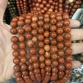 Handgehaltene natürliche rote Jaspis Perlen für DIY handgemachten Schmuck - Redstone A224 / 6mm (ca. 58 Perlen)