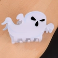 Molletta per capelli a forma di fantasma bianco in acetato liscio per Halloween - Fantasma Bianco (Sorpreso)