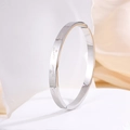 【144】iloveyou Silver Heart Bracelet